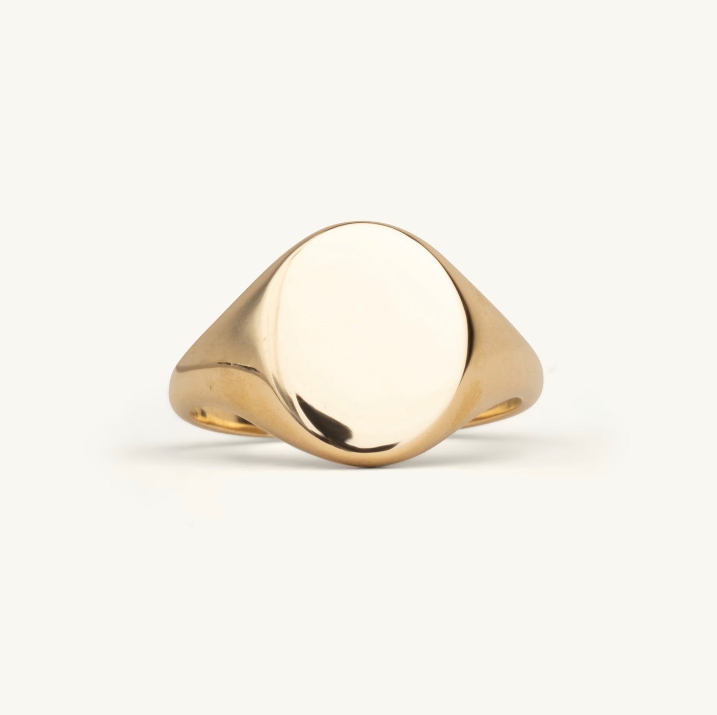 Mini Oval Signet Ring