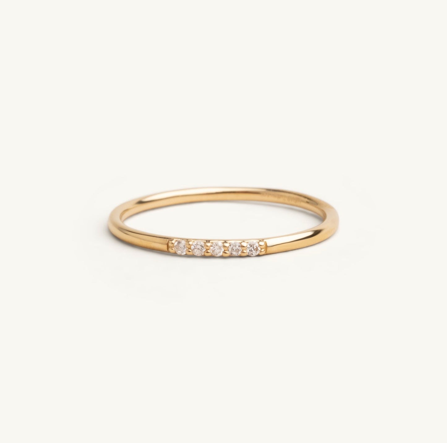 14KT Yellow Gold Diamond Band