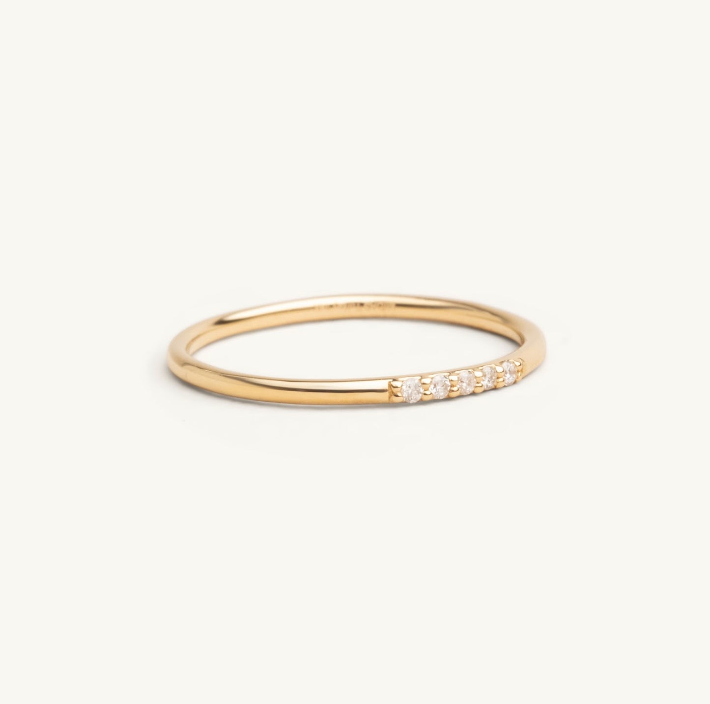 14KT Yellow Gold Diamond Band