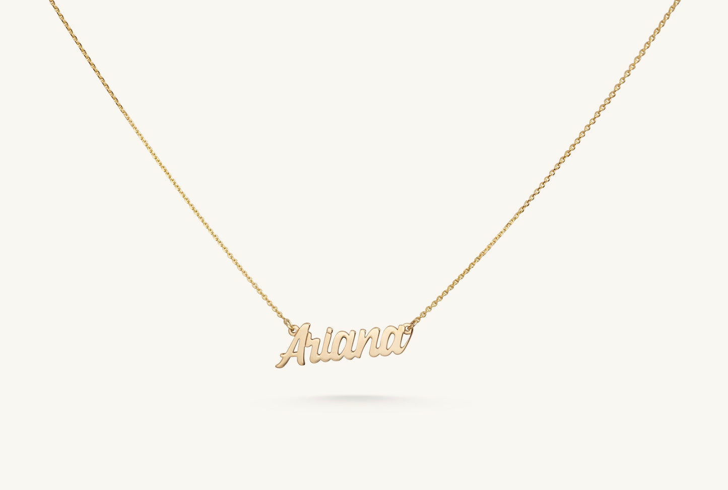 14KT Yellow / White / Rose Gold Custom Name Necklace