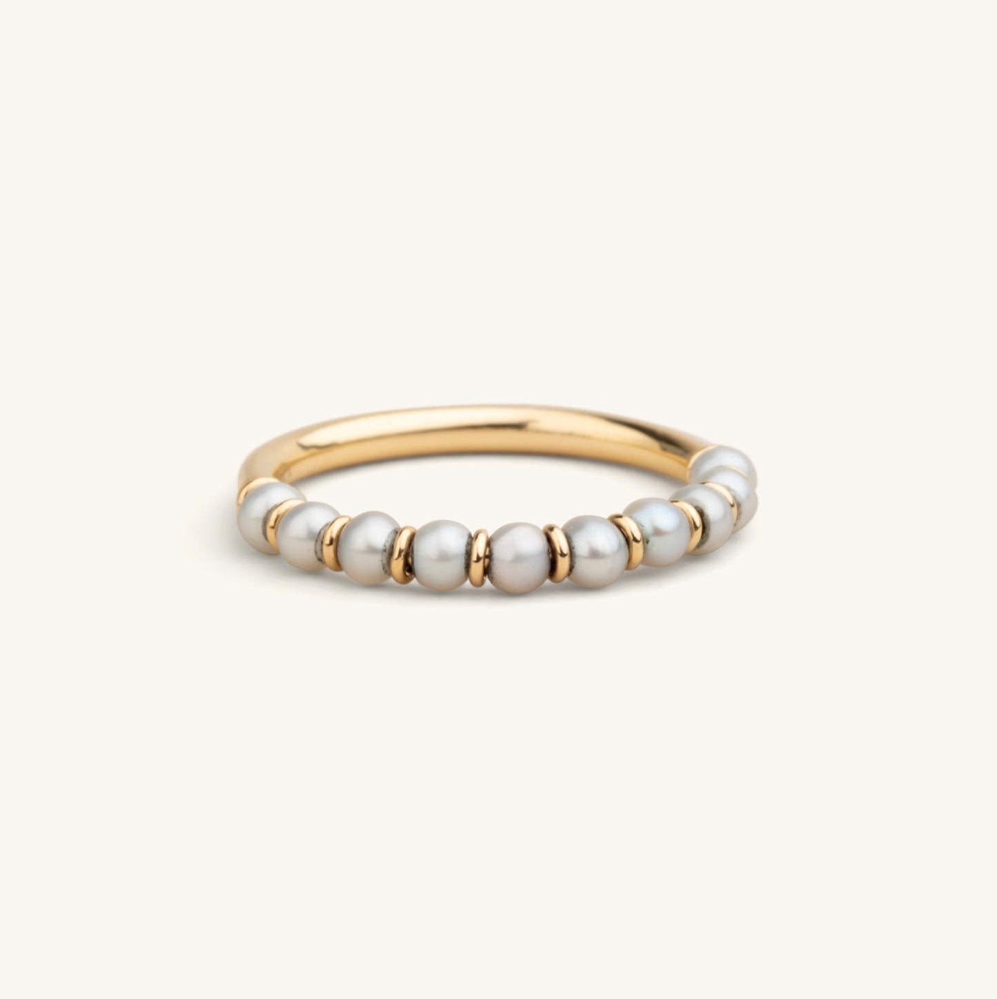 14KT Yellow Gold Cultured Freshwater Pearl Ring