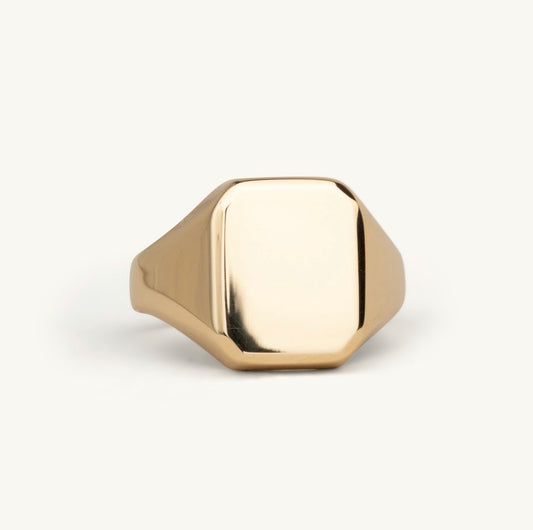 14KT Yellow Gold Signet Ring