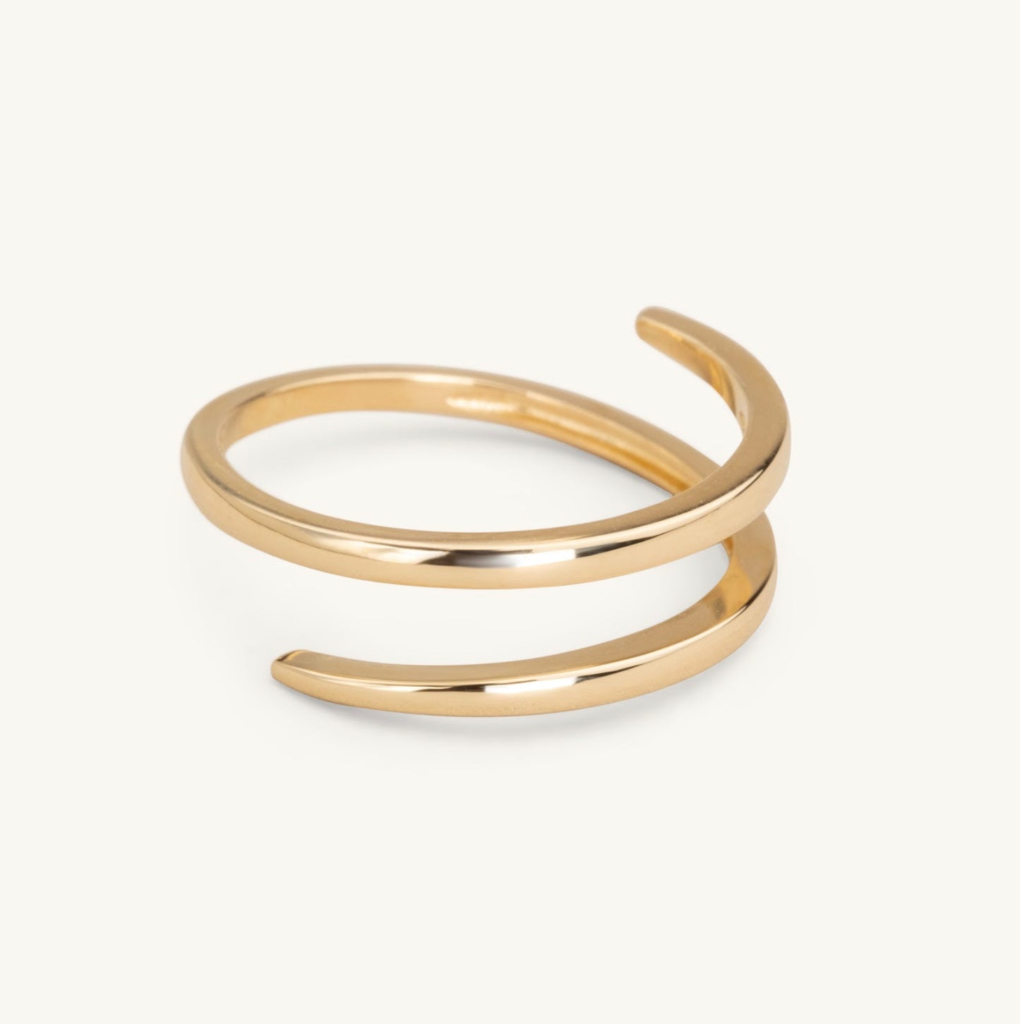 14KT Yellow Gold Swirl Band