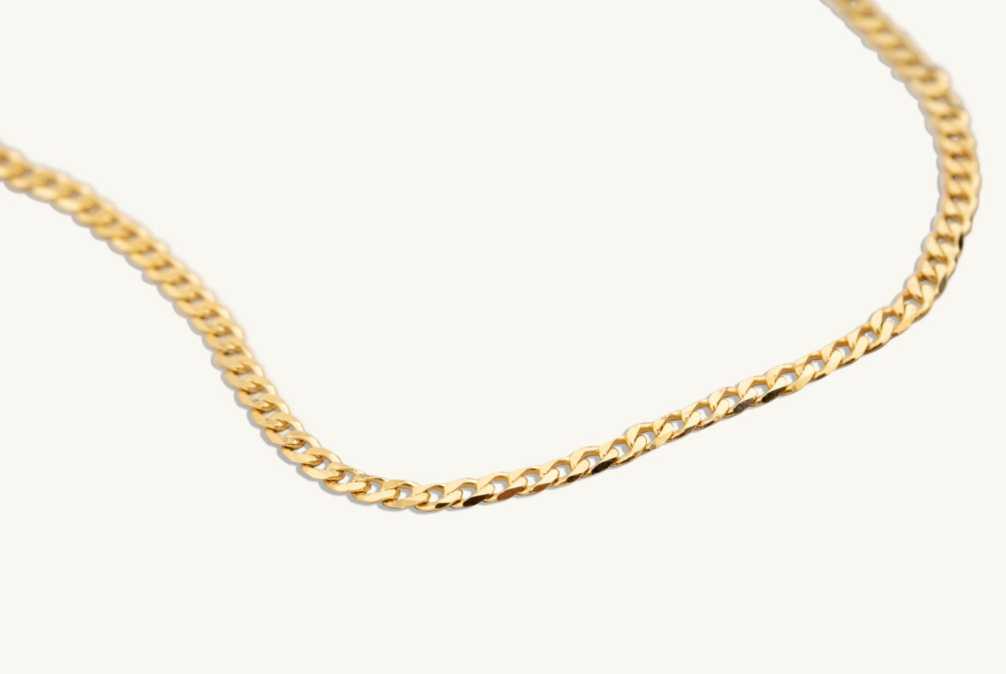 14KT Yellow Gold Curb Chain Bracelet